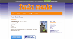 Desktop Screenshot of funkymonksclothing.co.uk